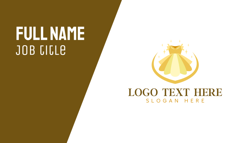 Cute Children Dress Business Card